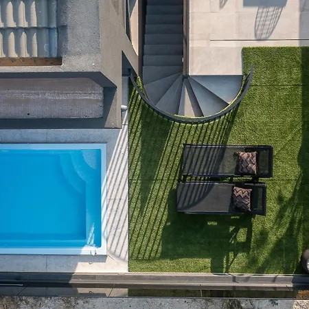 Ria, 4 Bedrooms With Private Pool & Sea View * Kokkini Hani
